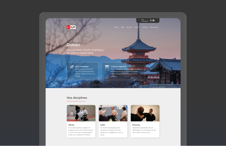 Nouveau site pour Dokan
